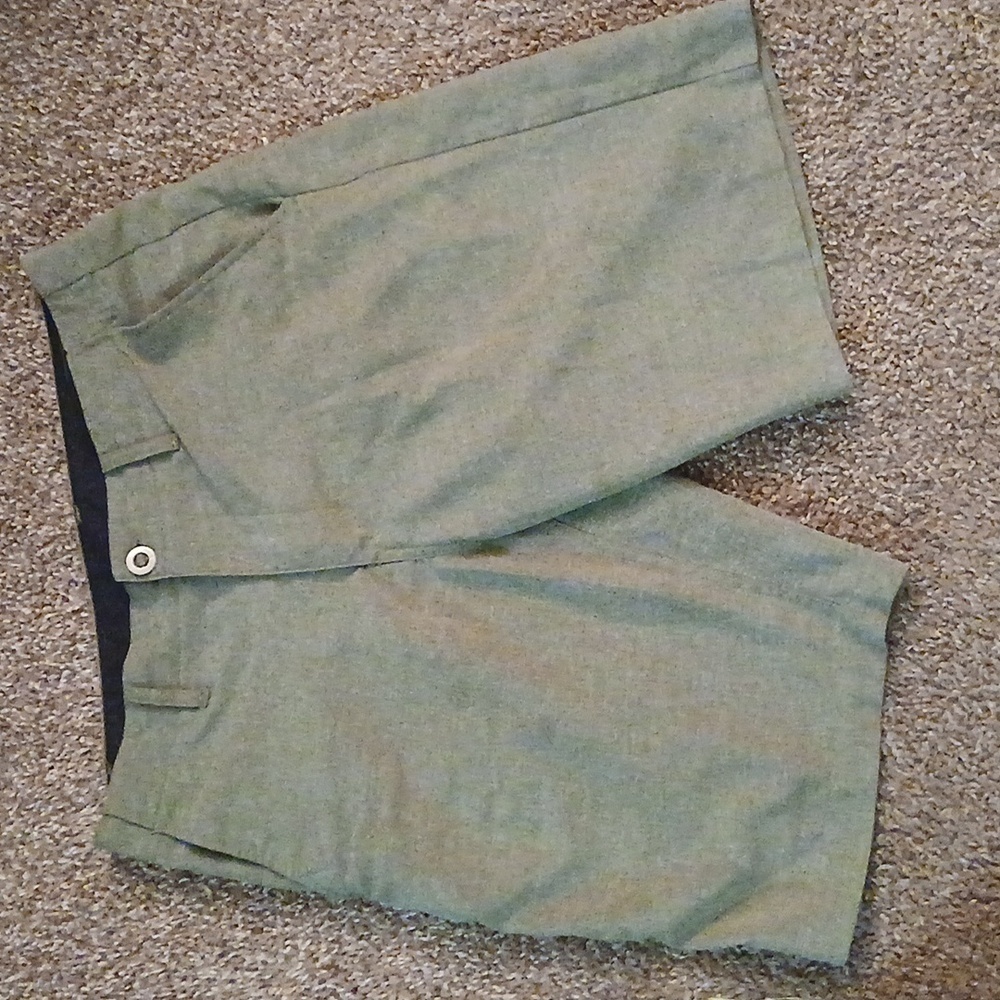 Volcom mens frickin surf& turf static 2 shorts fir green size 30